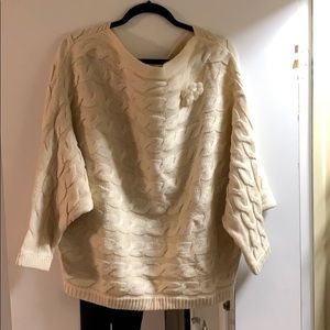 Comfy braided sweater